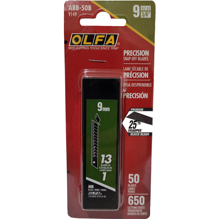 Olfa UltraMax Carbon Snap Blades Black Box